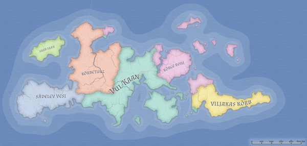 Map of Fantoom